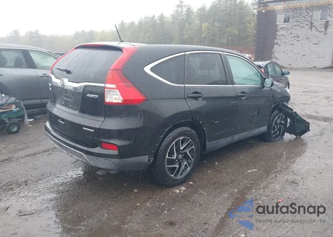 2016 Honda Cr-V Se from USA, damaged, VIN 5J6RM4H42GL090748